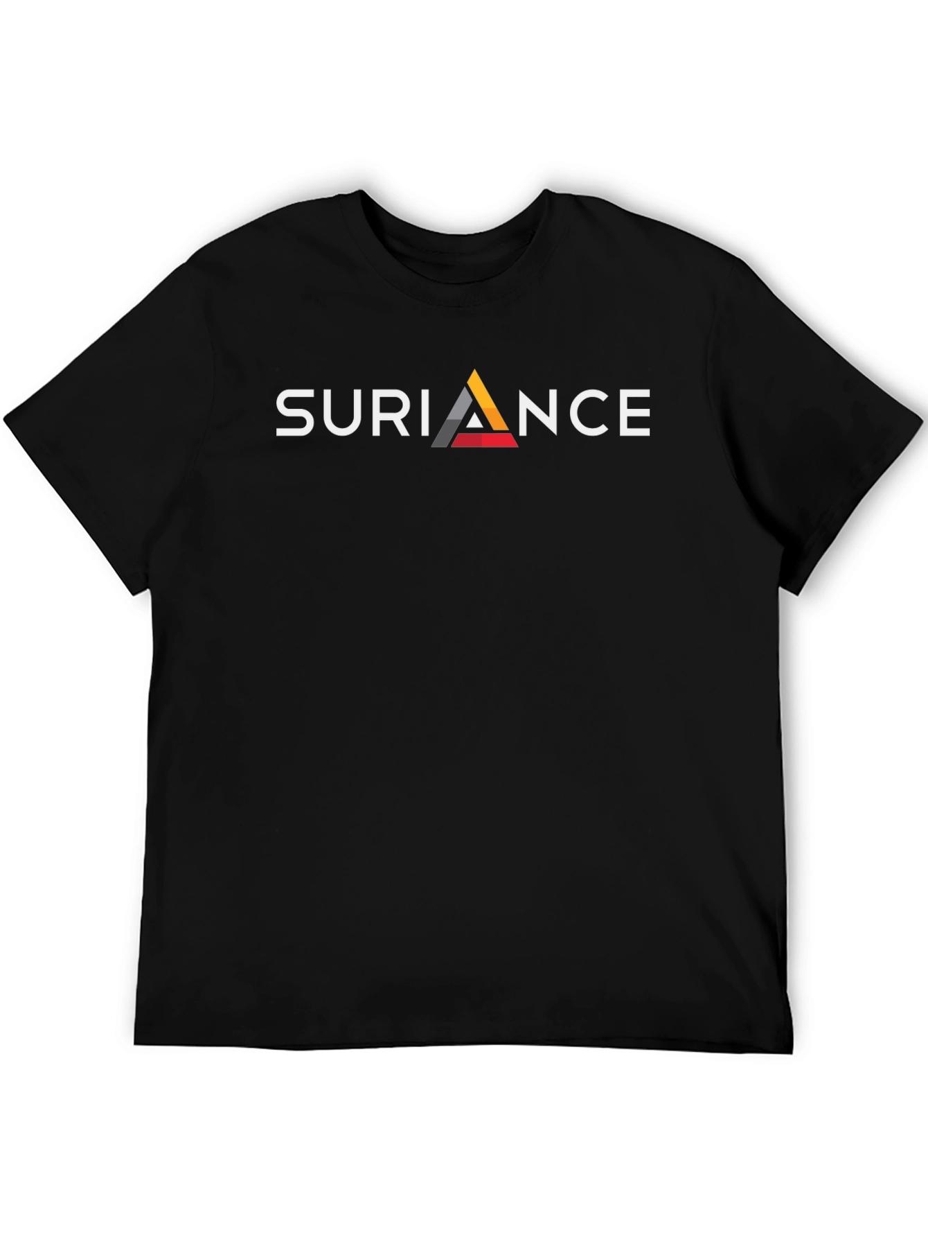 SURIANCE Black Graphic Tee