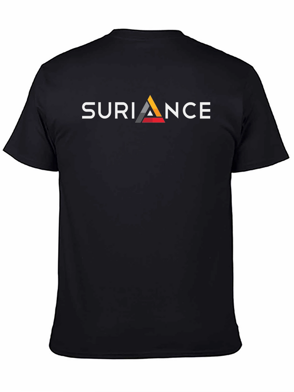 SURIANCE Black Graphic Tee