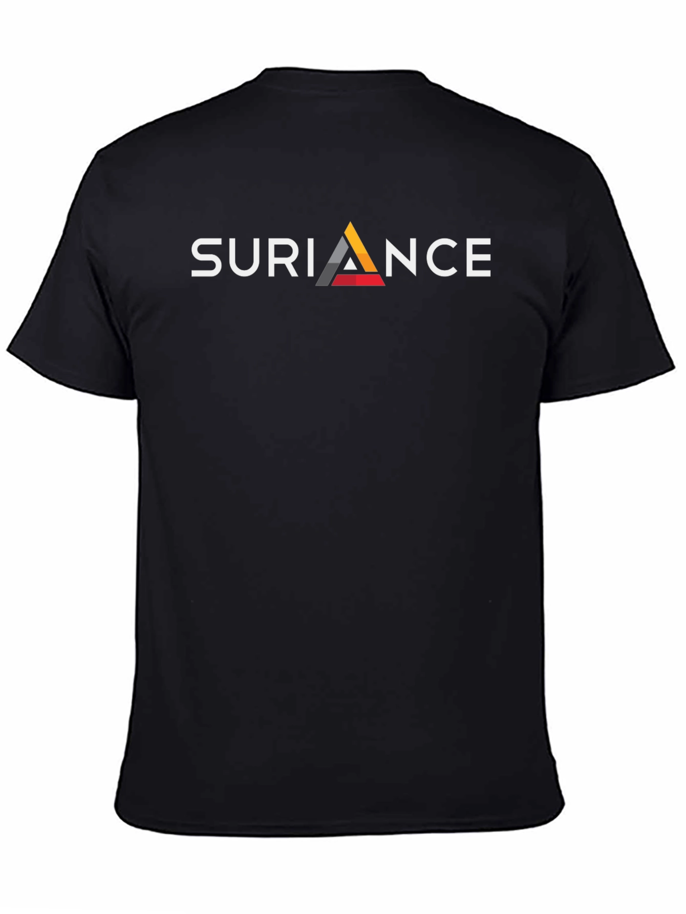 SURIANCE Black Graphic Tee