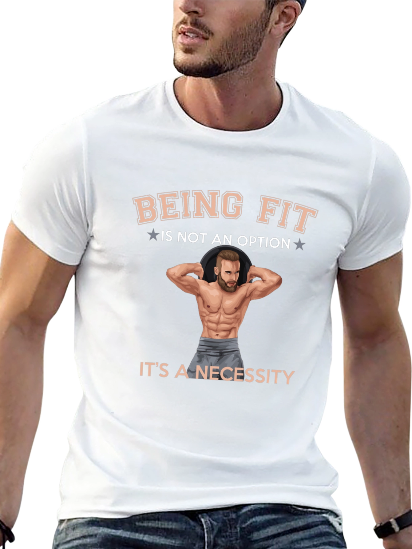 Being Fit T-Shirt - Fitness Motivation