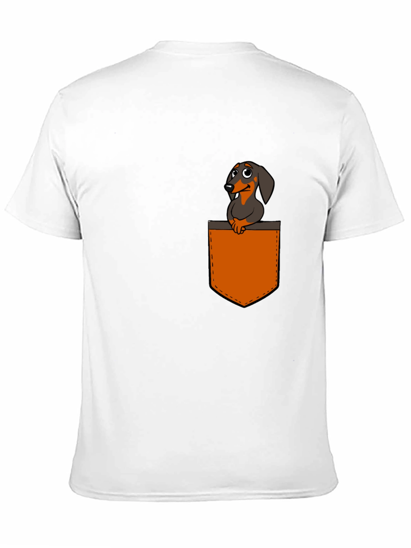 Dachshund Pocket T-Shirt - Cute Dog Tee