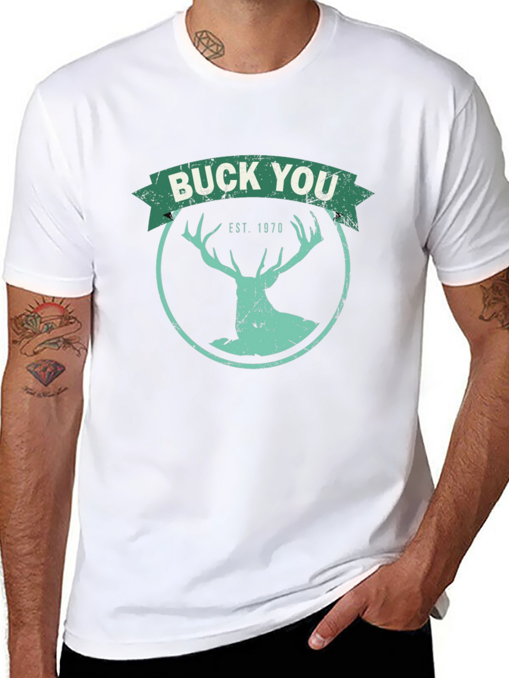 Buck You Graphic Tee - Est. 1970