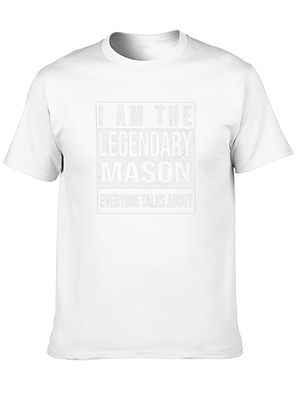 Legendary Mason T-Shirt - Black Graphic Tee