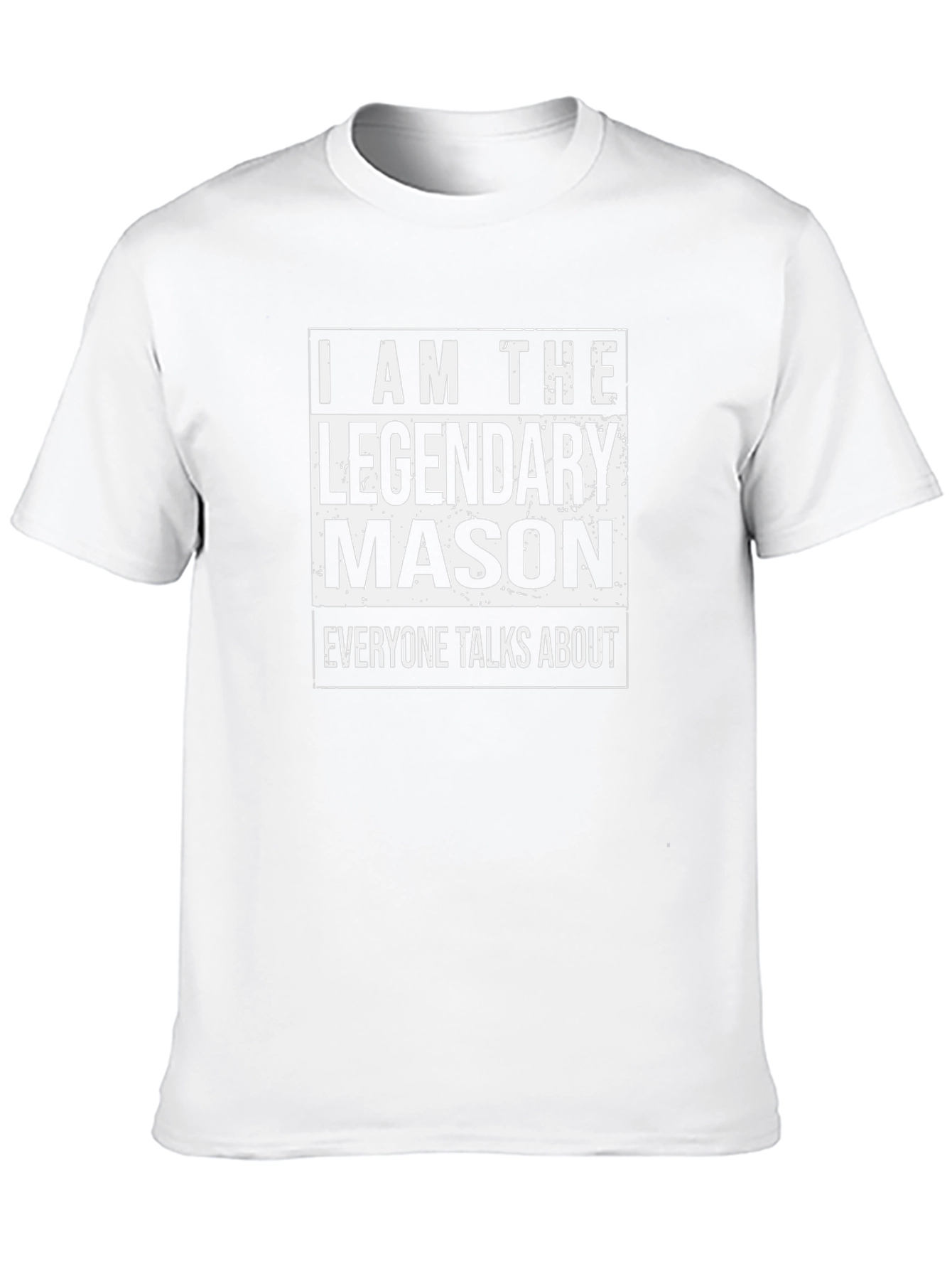 Legendary Mason T-Shirt - Black Graphic Tee