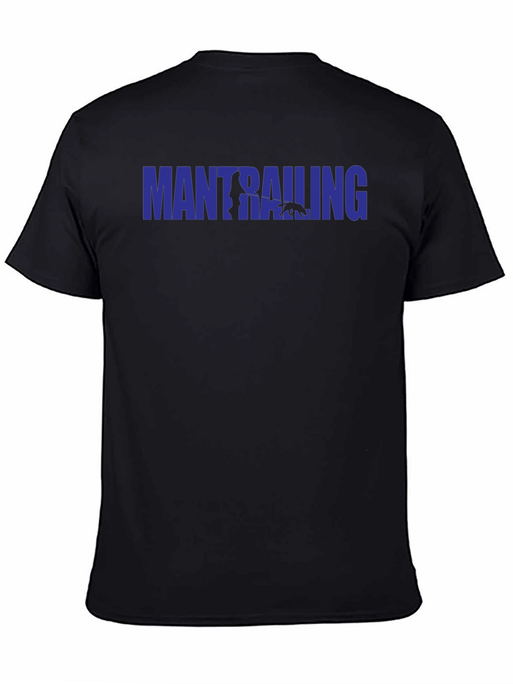 Mantrailing Graphic Tee - Black