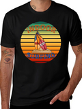 Indoor Surfing T-Shirt - Retro Surf Design