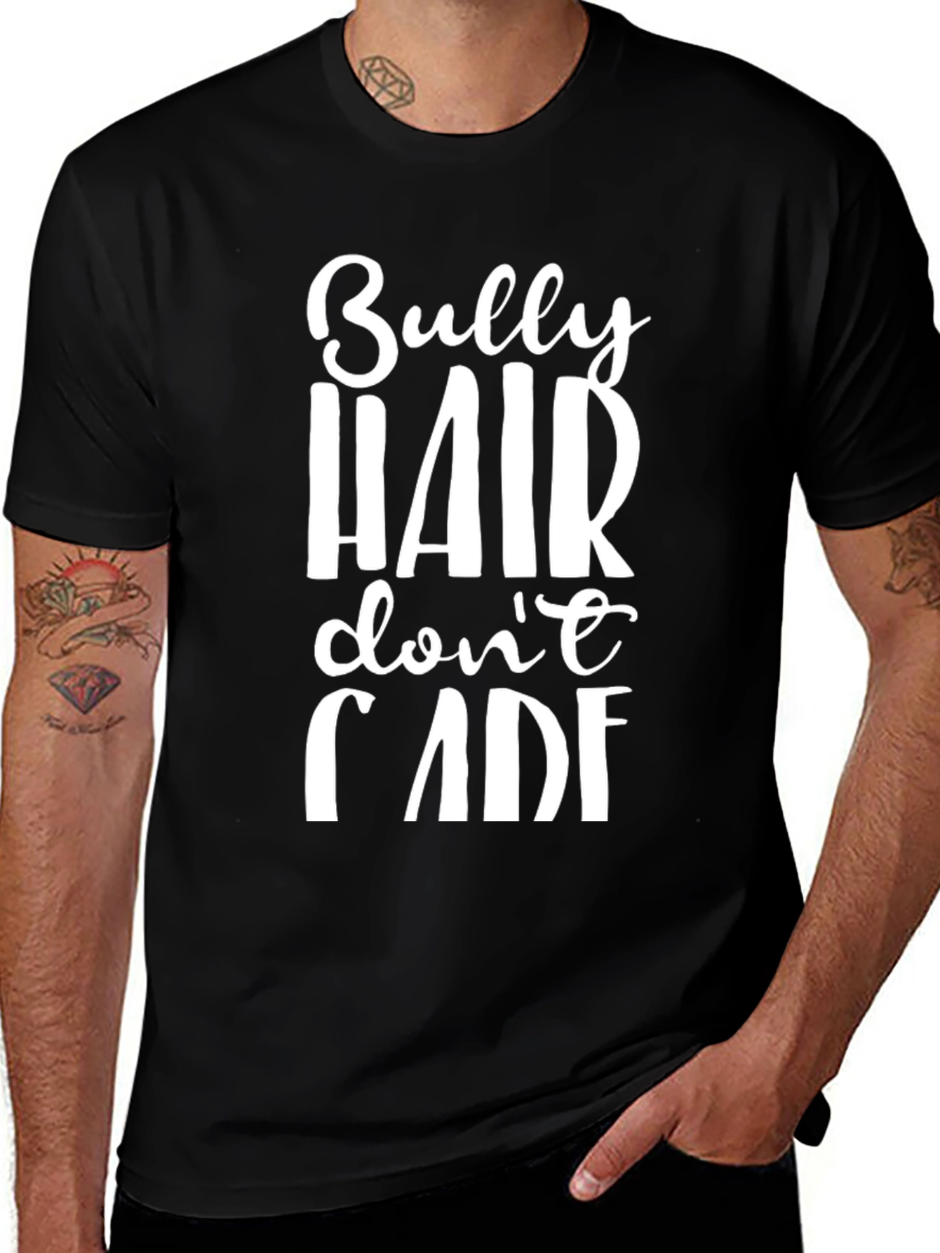 Bully Hair Dont Care Graphic Tee