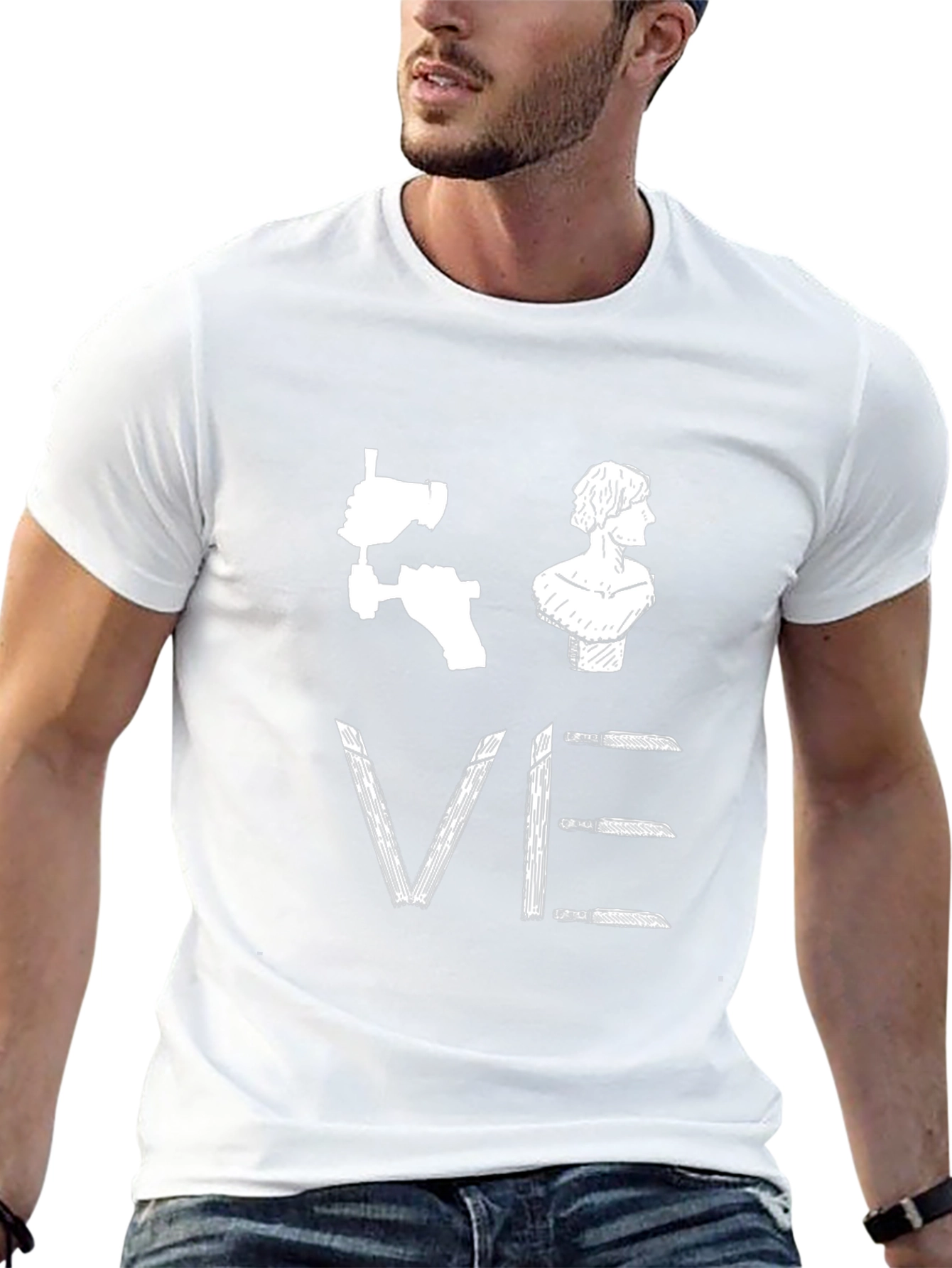 Sculptors Love Black Graphic T-Shirt