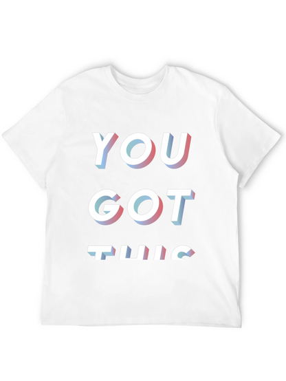 You Got This Black Graphic T-Shirt