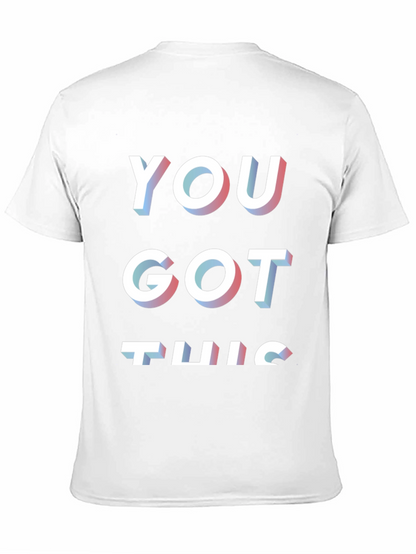 You Got This Black Graphic T-Shirt