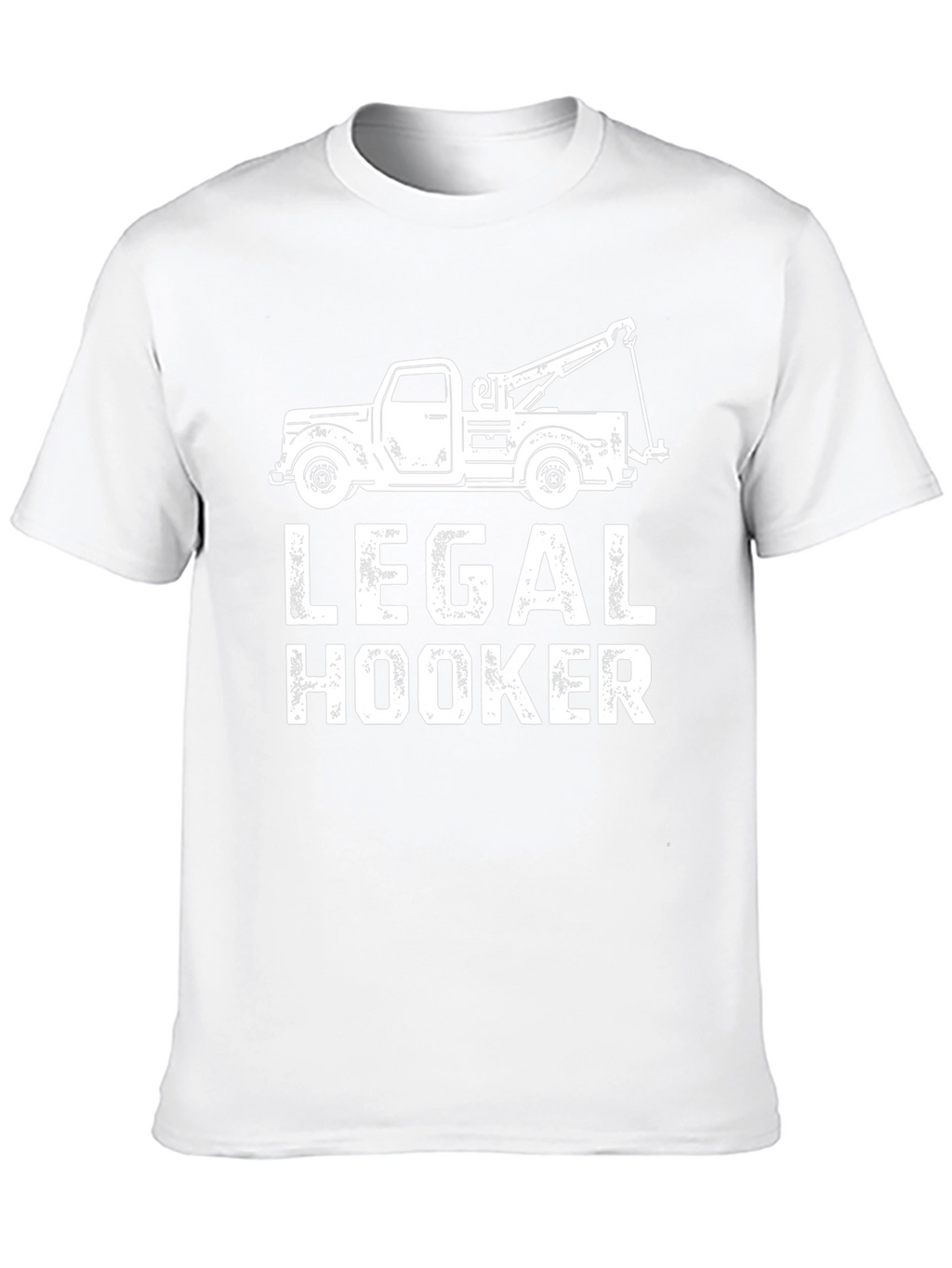Legal Hooker Tow Truck Graphic T-Shirt