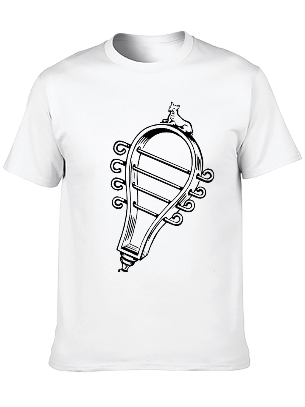 Novelty Rollercoaster Ride Cat T-Shirt