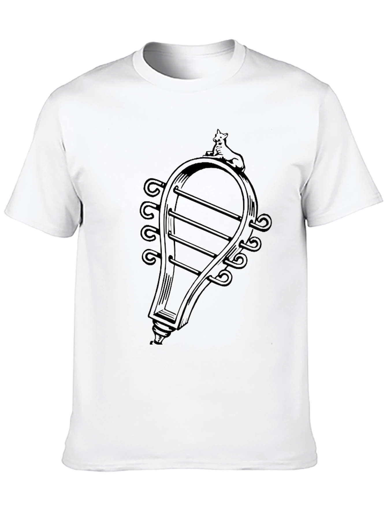Novelty Rollercoaster Ride Cat T-Shirt