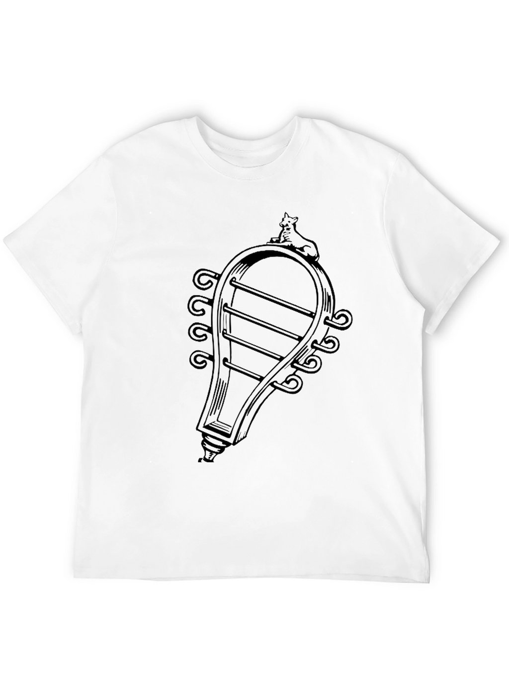 Novelty Rollercoaster Ride Cat T-Shirt