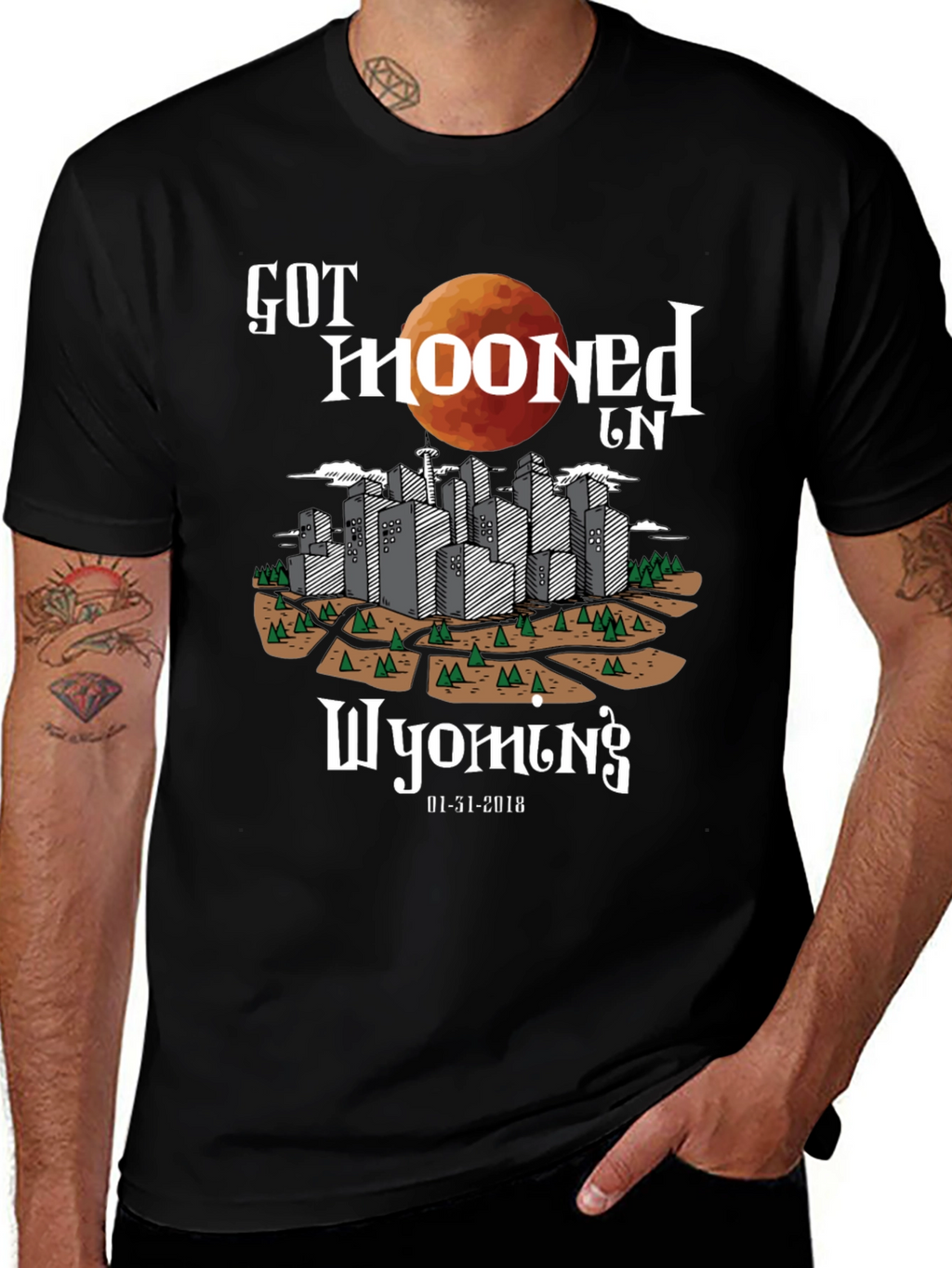 Got Mooned in Wyoming T-Shirt