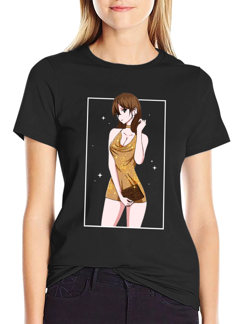 Anime Girl T-Shirt - Trendy Graphic Tee