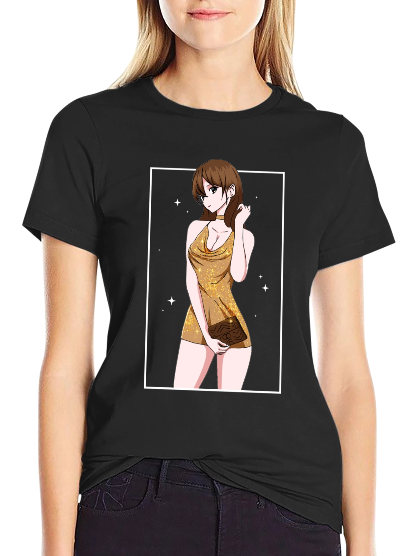 Anime Girl T-Shirt - Trendy Graphic Tee