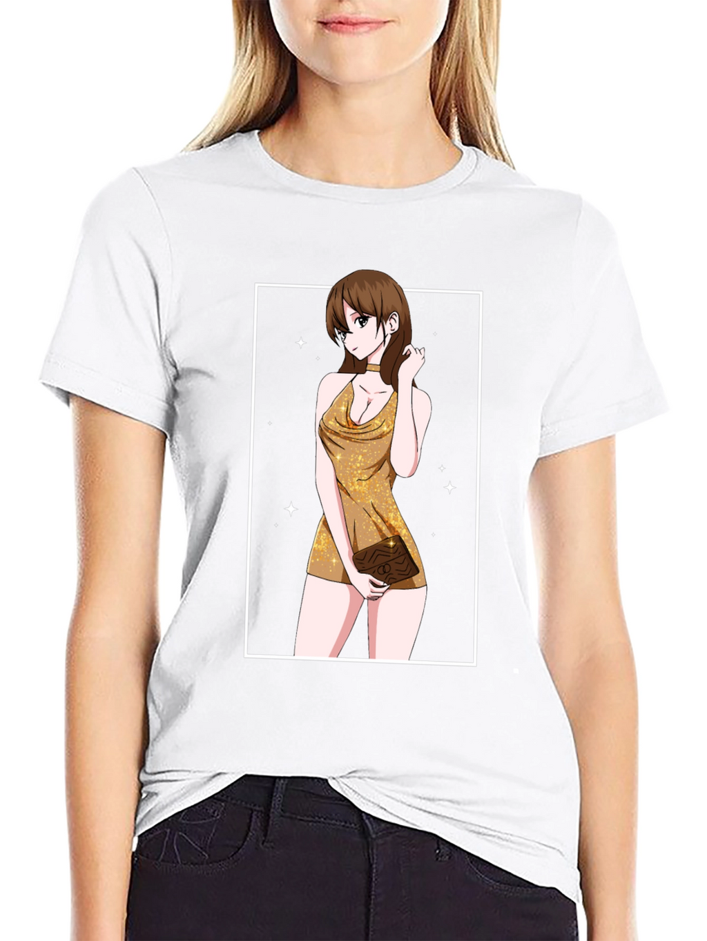 Anime Girl T-Shirt - Trendy Graphic Tee