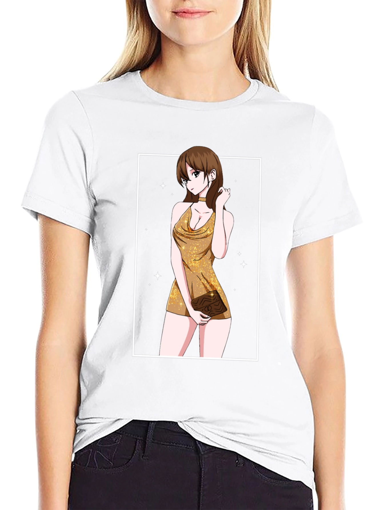 Anime Girl T-Shirt - Trendy Graphic Tee