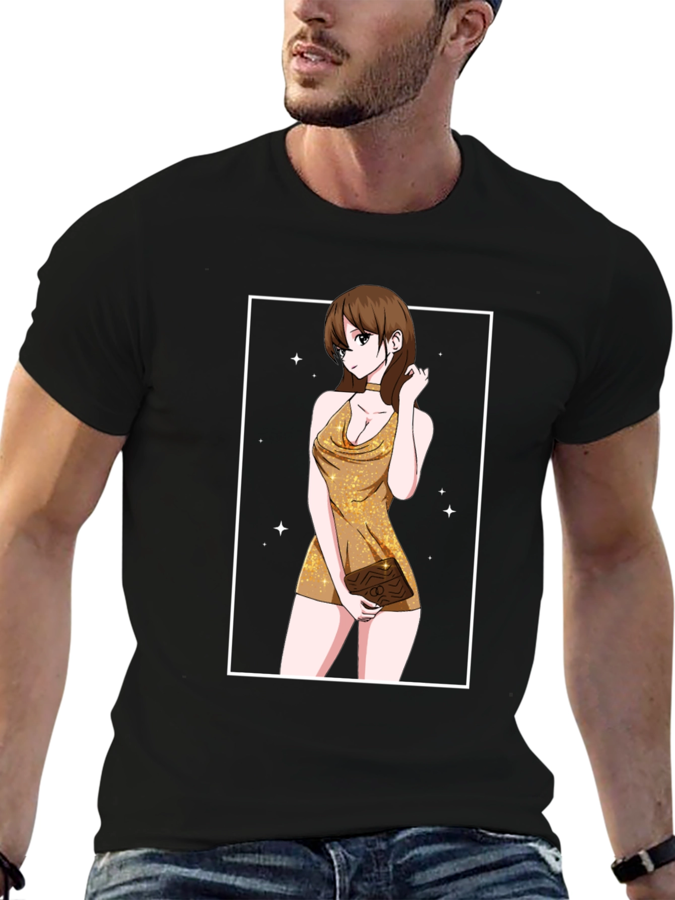 Anime Girl T-Shirt - Trendy Graphic Tee