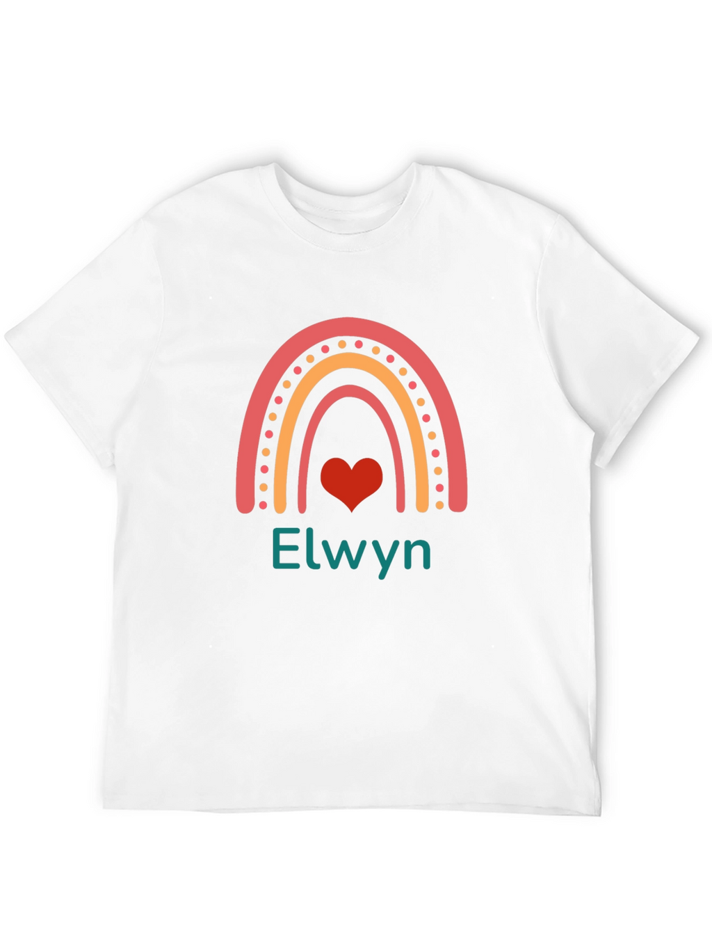 Elwyn Rainbow Heart T-Shirt