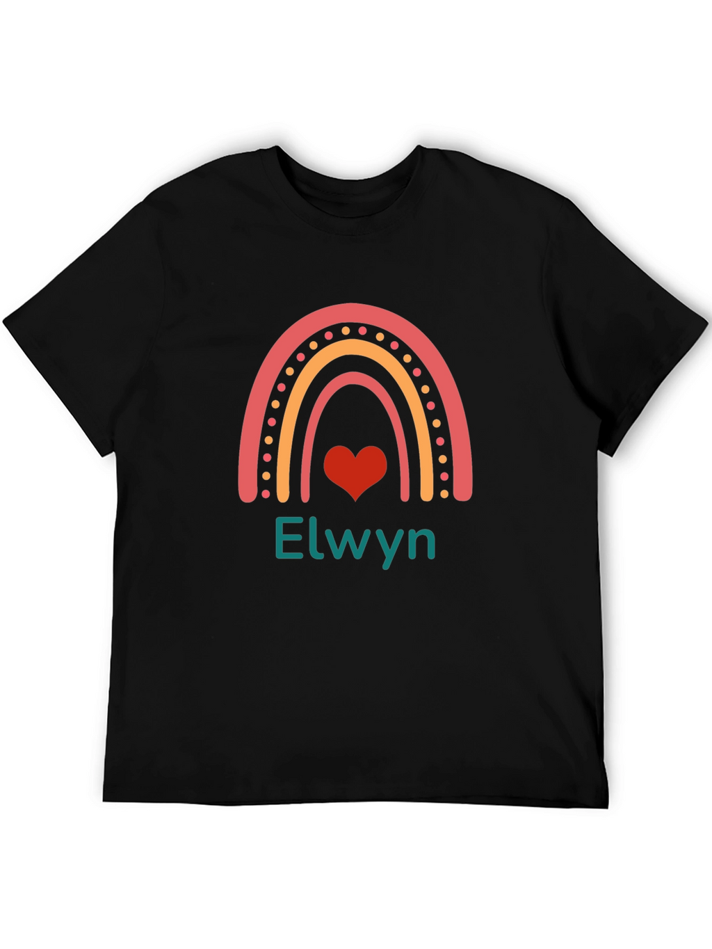 Elwyn Rainbow Heart T-Shirt