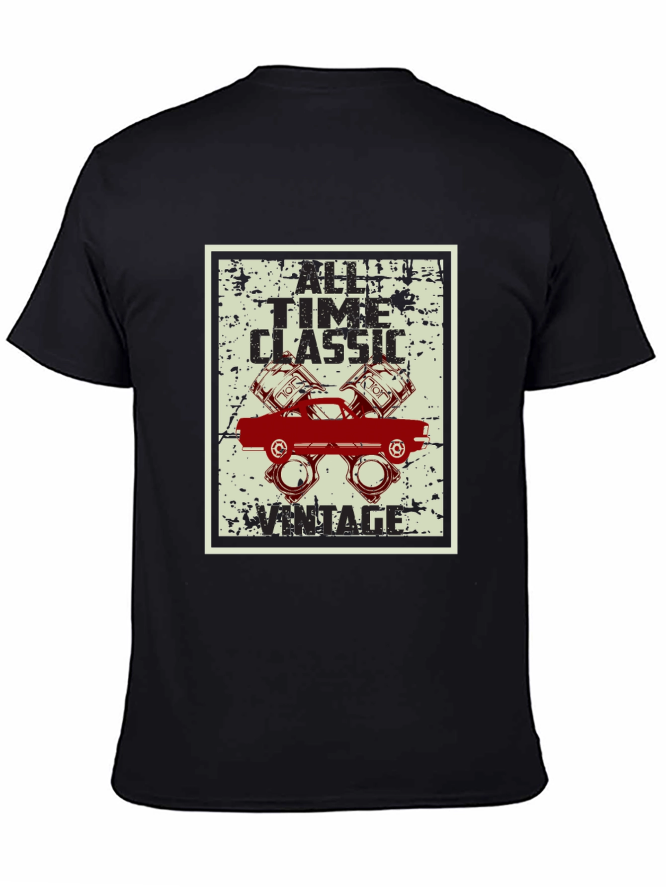 All Time Classic Vintage Car Graphic T-Shirt