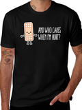 Sad Bandage T-Shirt - Who Cares When Im Hurt?
