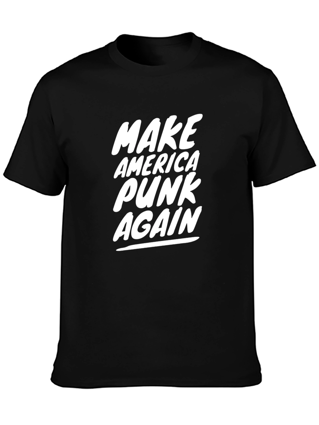 Make America Punk Again Graphic Tee - Black
