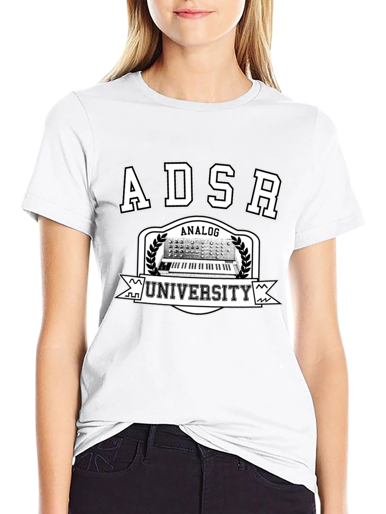 ADSR Analog University Graphic T-Shirt