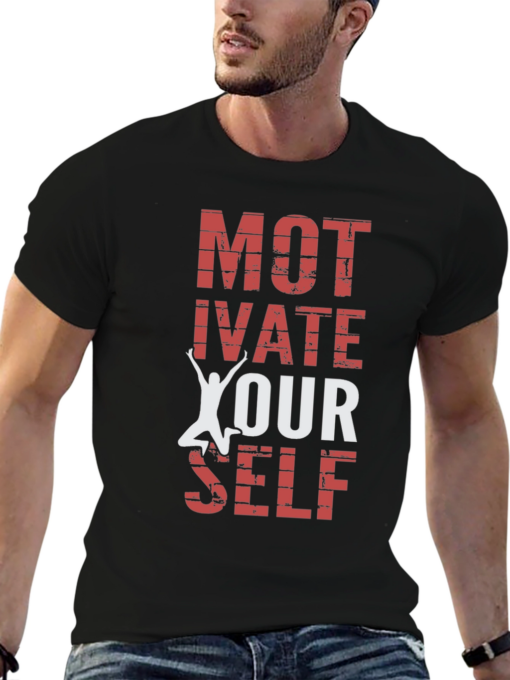 Motivate Yourself Graphic T-Shirt