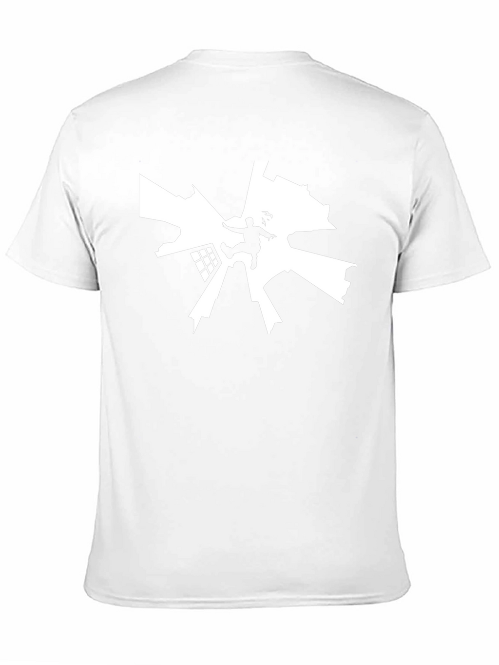 Urban Stunt Black Tee - Thrill Seeker Design