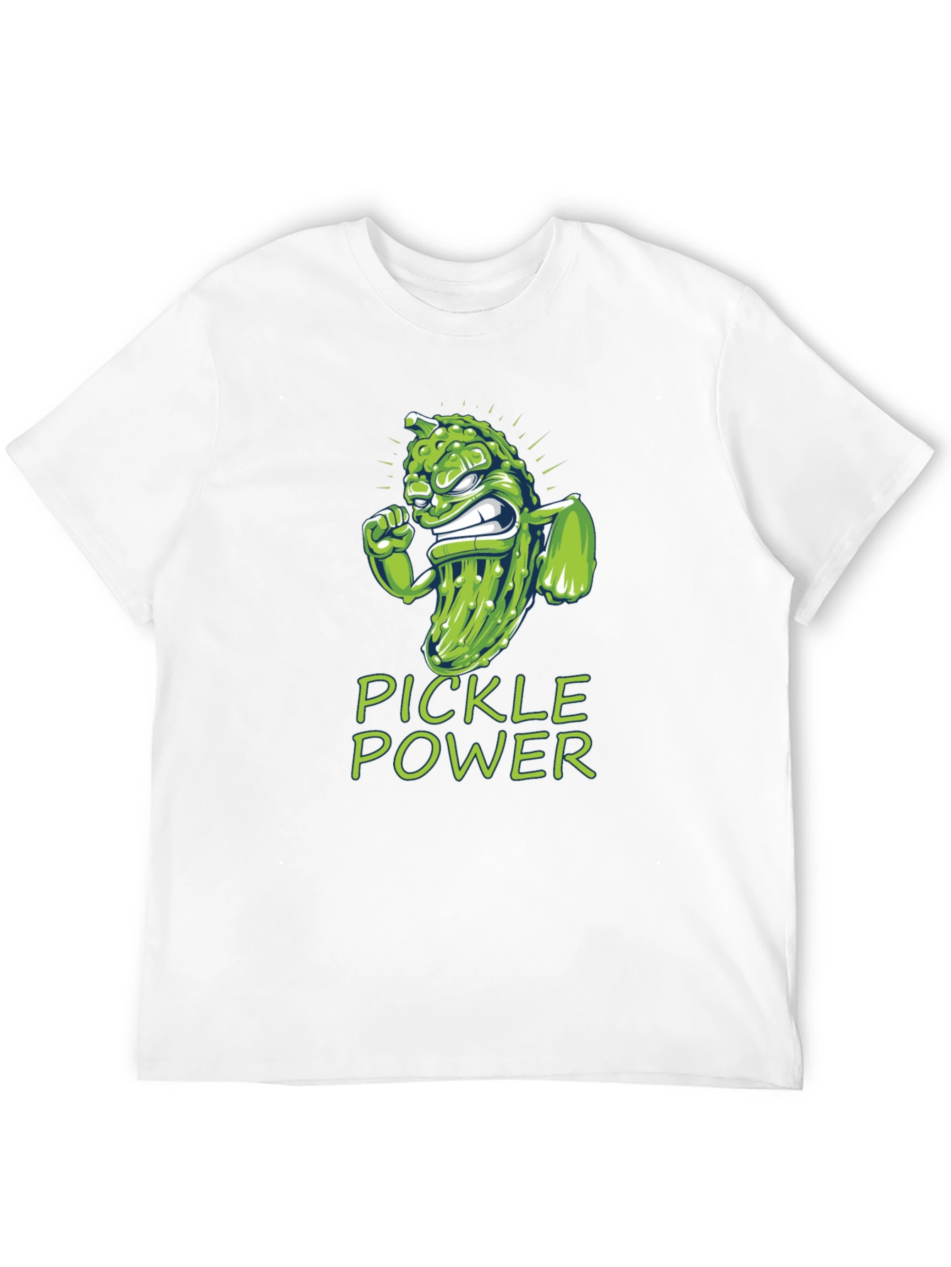 Pickle Power Graphic Tee -  Funny Foodie Shirt