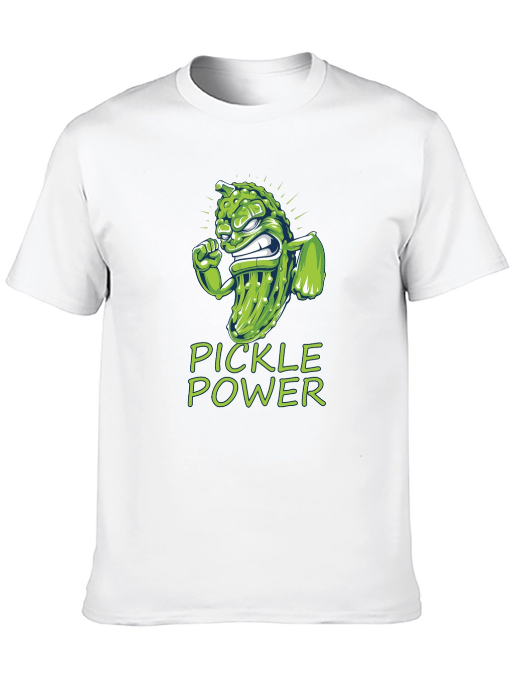 Pickle Power Graphic Tee -  Funny Foodie Shirt