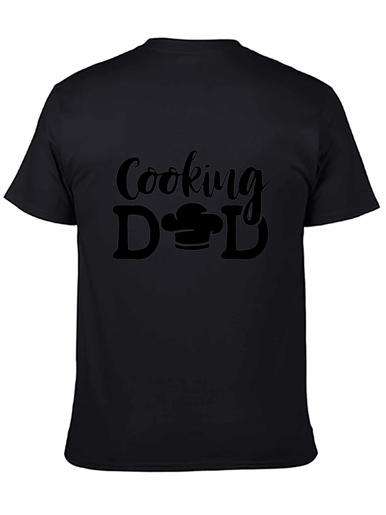 Cooking Dad T-Shirt - Black Graphic Tee