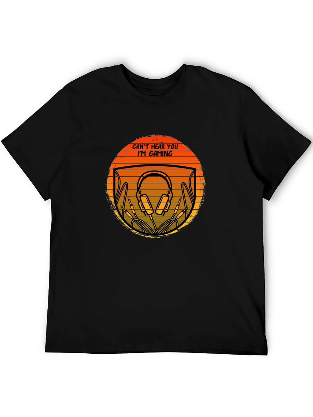 Gamer T-Shirt - Cant Hear You Im Gaming