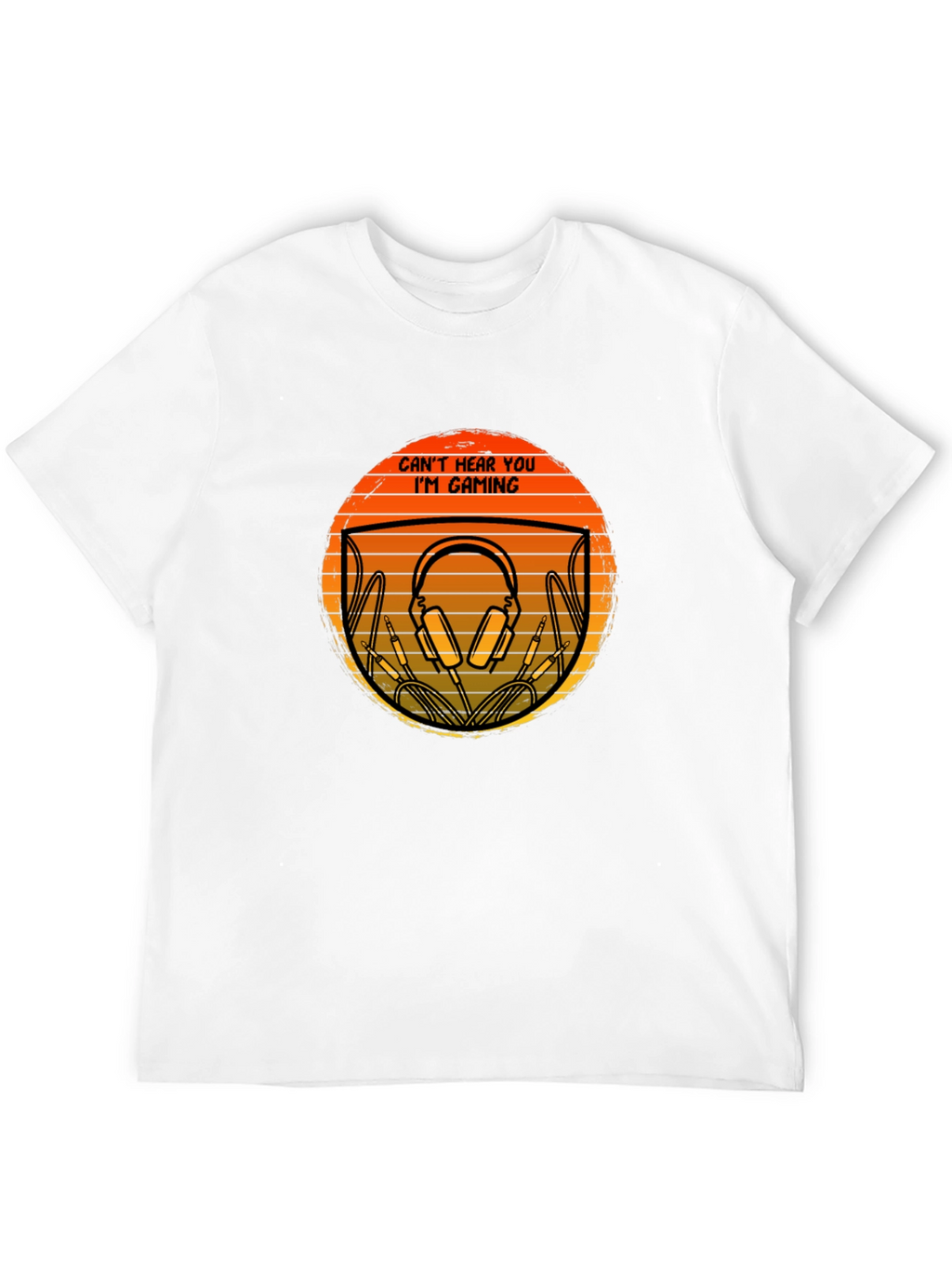 Gamer T-Shirt - Cant Hear You Im Gaming