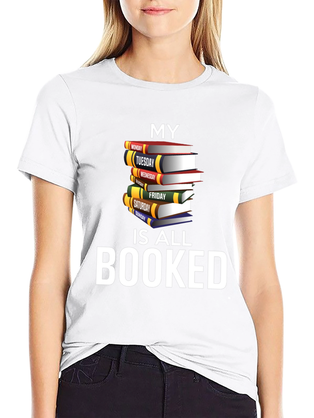 Booked Schedule Graphic T-Shirt