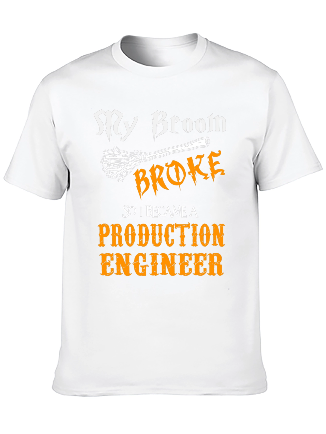 Production Engineer Broom T-Shirt
