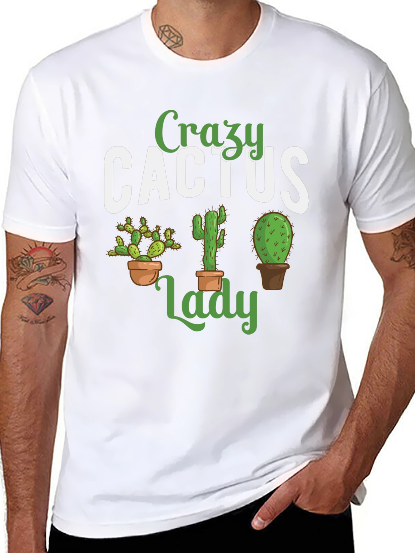 Crazy Cactus Lady T-Shirt