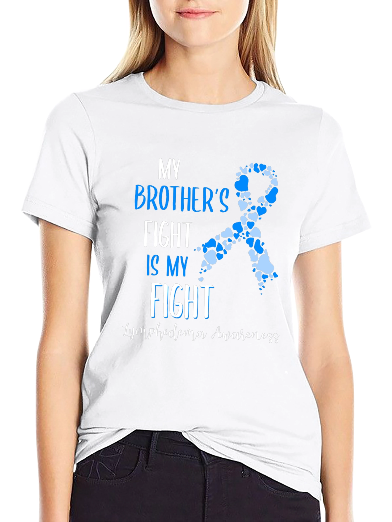 My Brothers Fight Lymphoedema Awareness T-Shirt