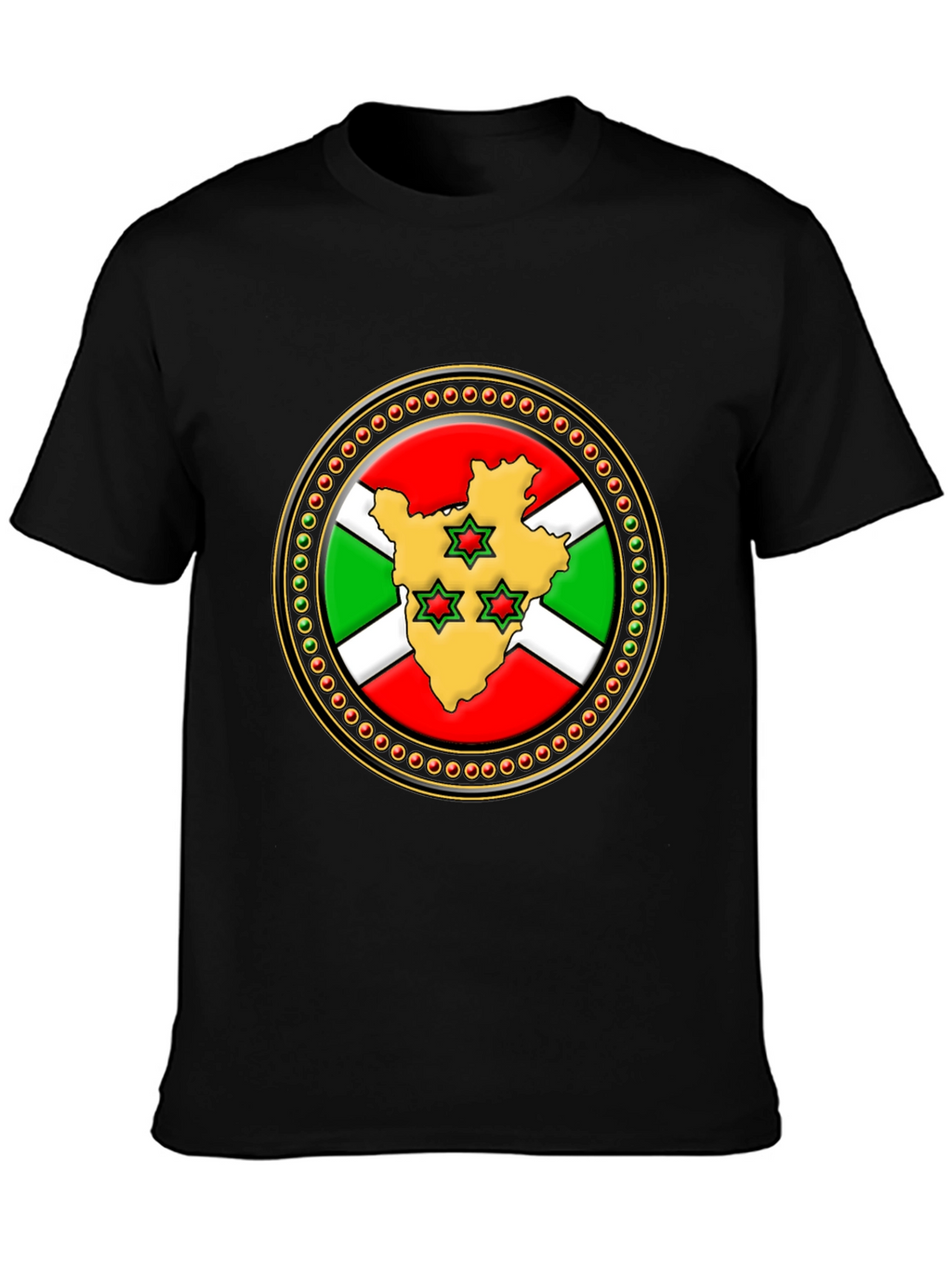 Burundi Flag T-Shirt - Africa Pride