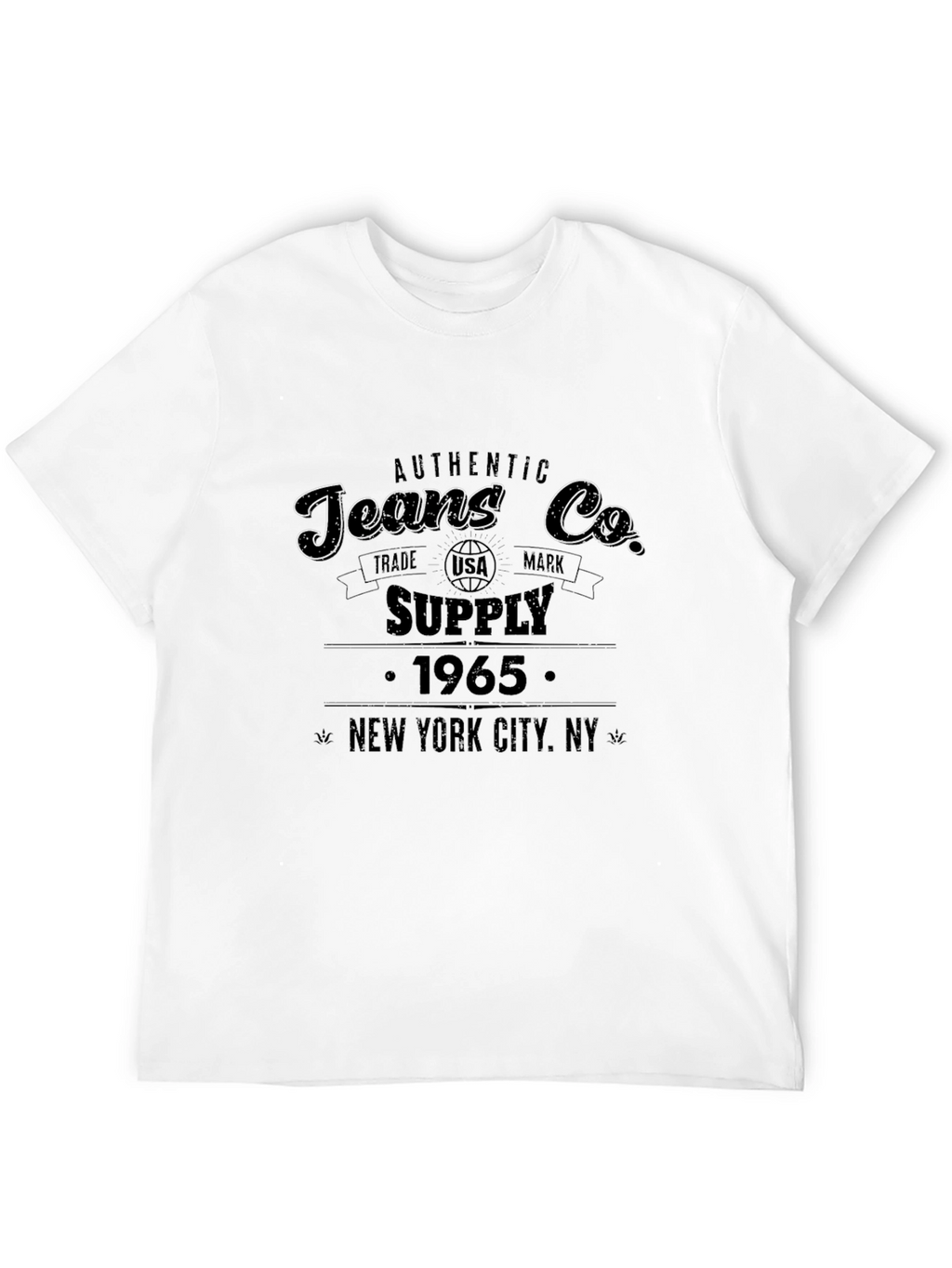 Authentic Jeans Co. Black T-Shirt