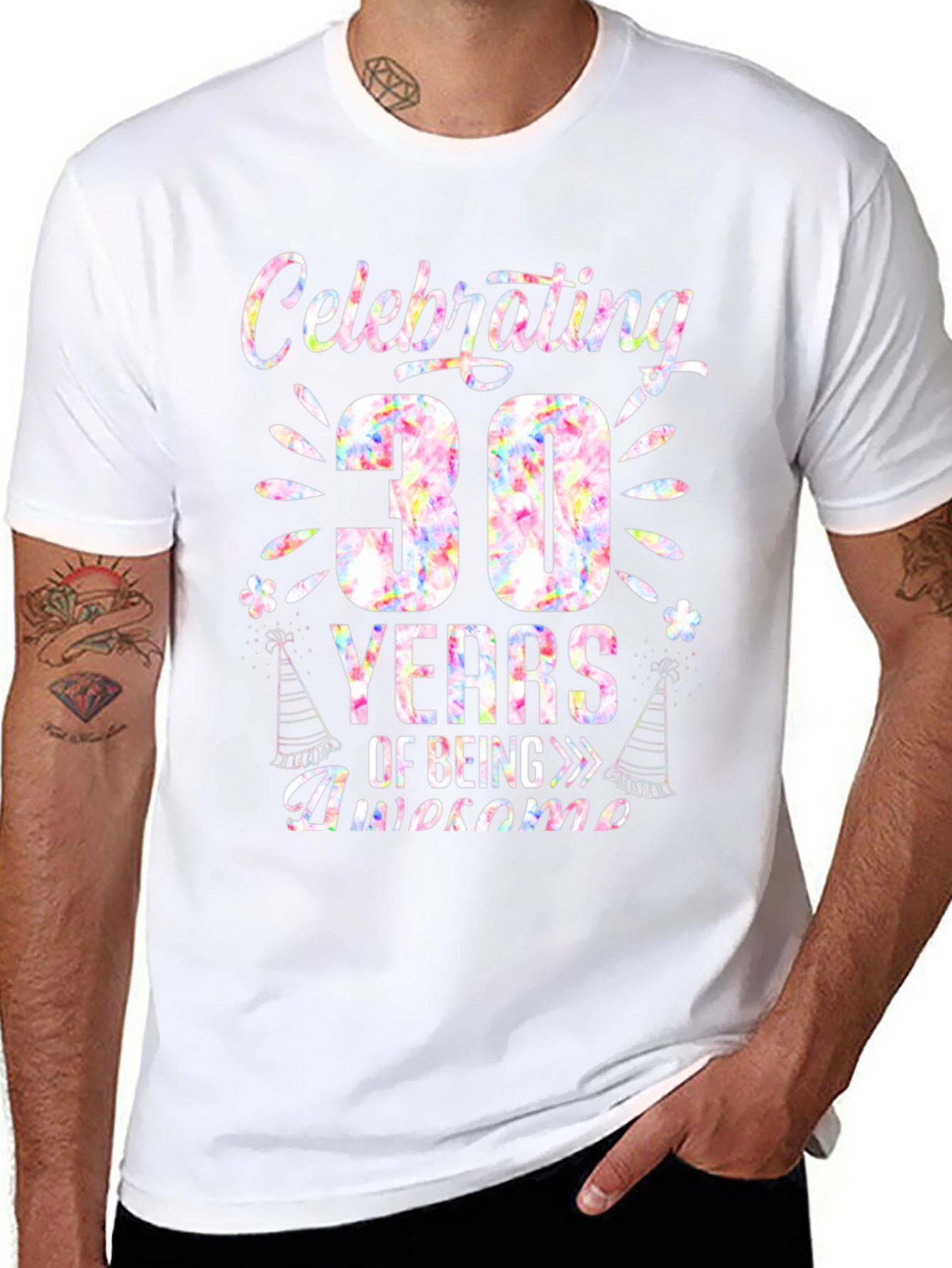Celebrating 30 Years Awesome Birthday T-Shirt