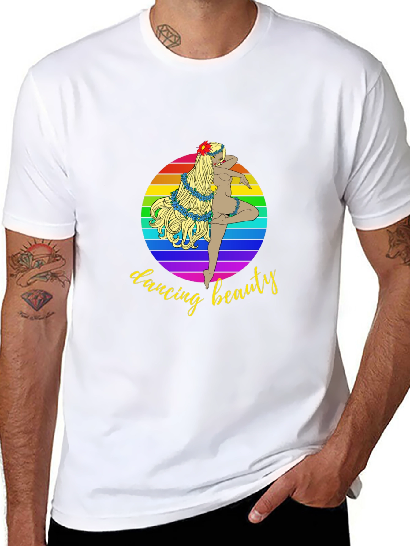 Dancing Beauty Graphic T-Shirt