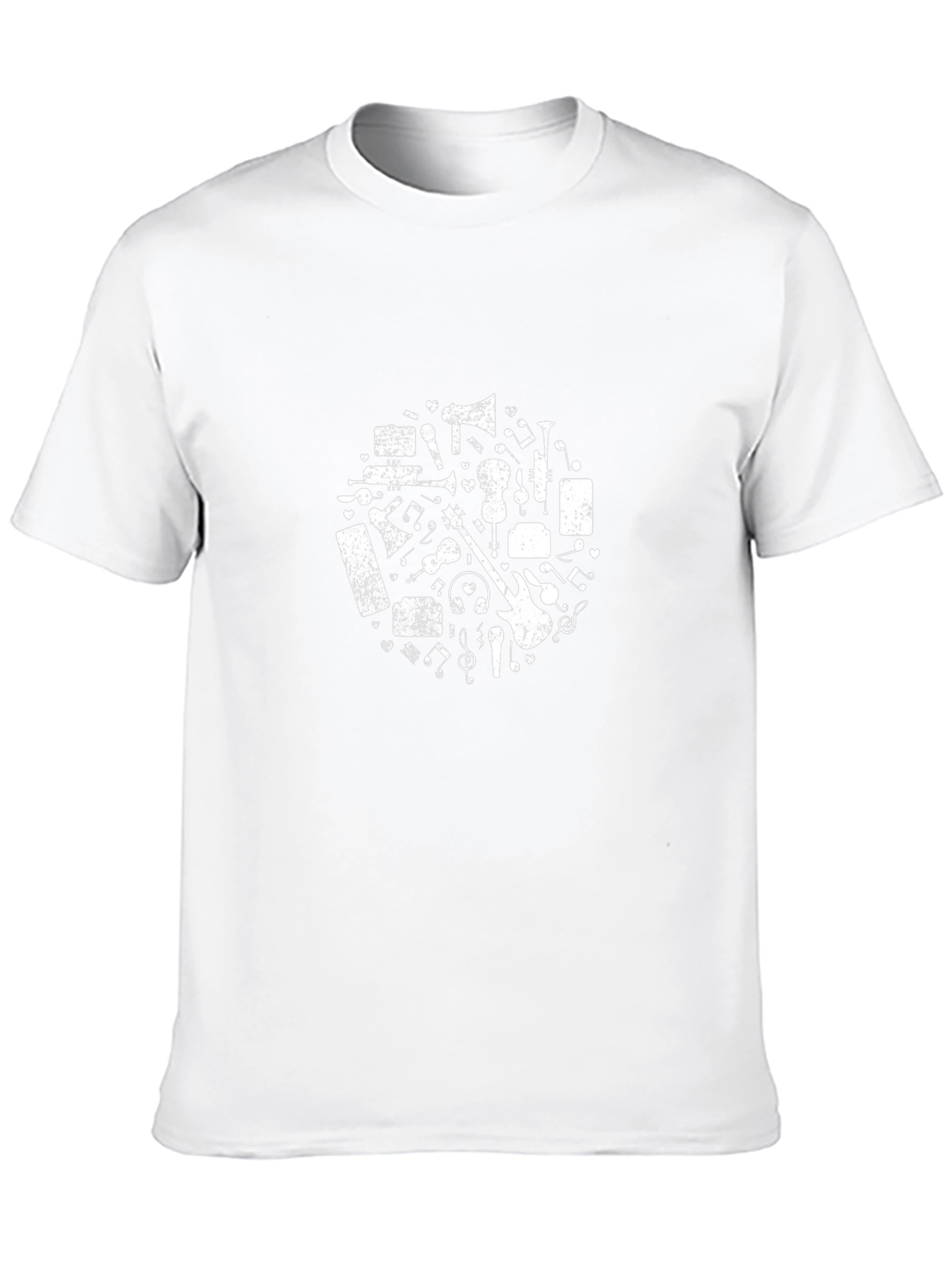 Music Lover T-Shirt - Black Graphic Tee