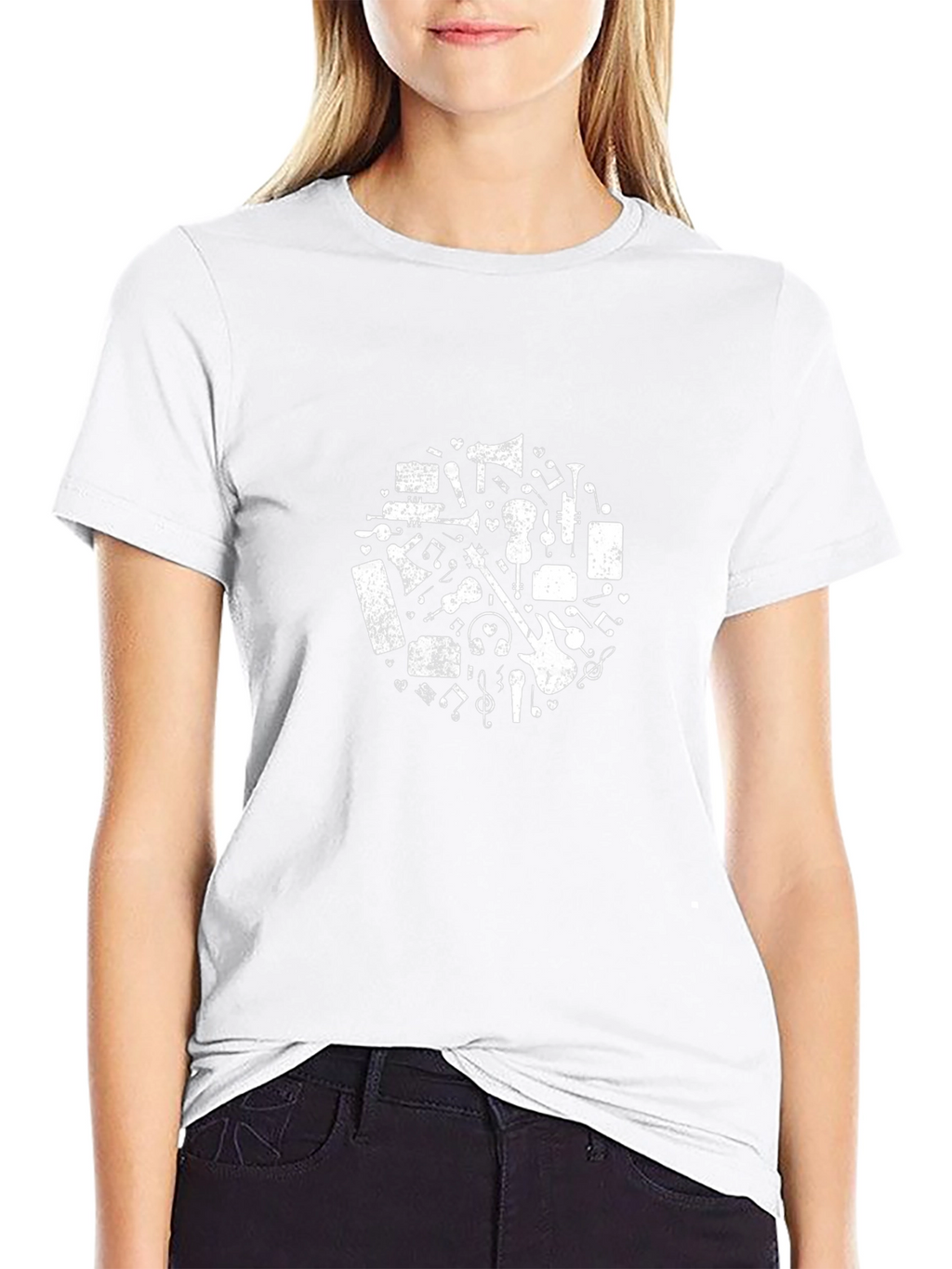 Music Lover T-Shirt - Black Graphic Tee