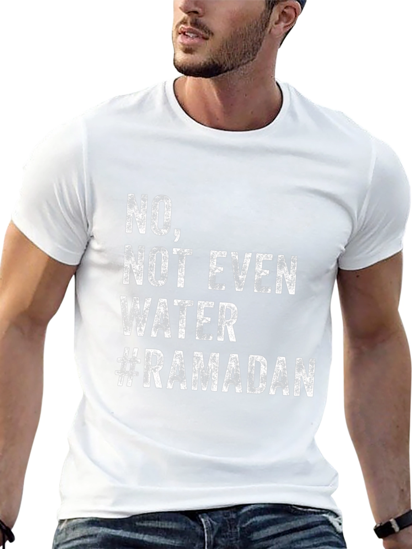 Ramadan No Water T-Shirt - Fasting Humor