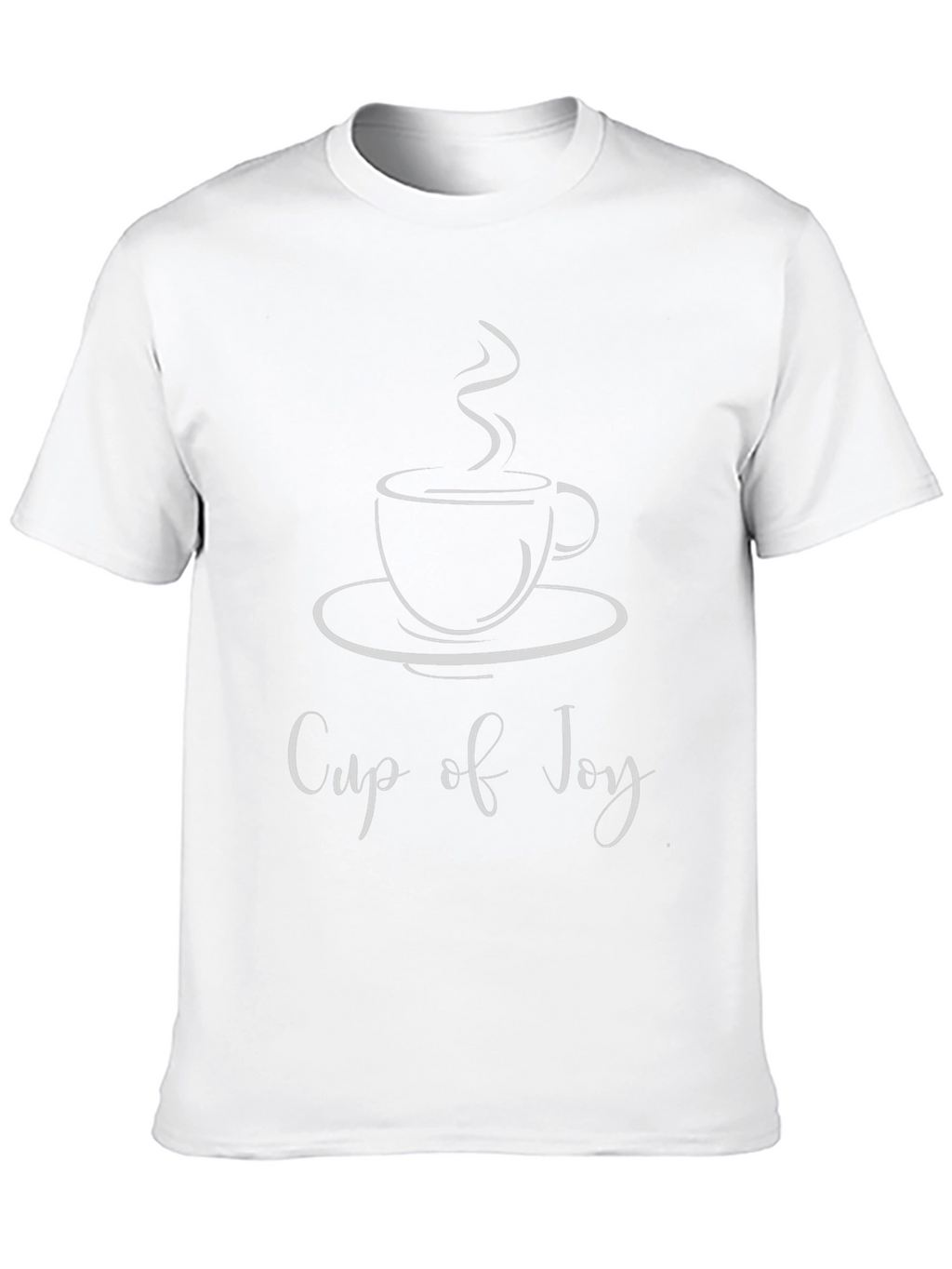 Cup of Joy Graphic T-Shirt - Black