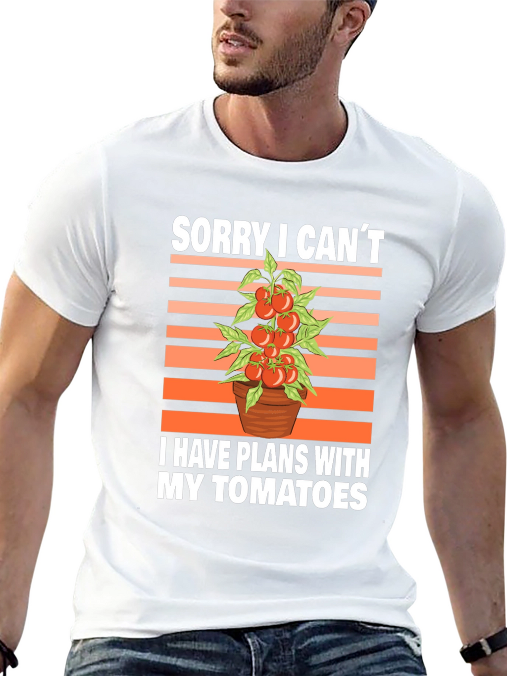 Tomato Plans Graphic T-Shirt - Gardening Humor Tee